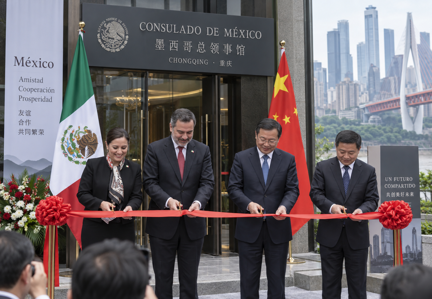 México abre nuevo consulado en Chongqing